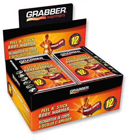 Grabber Warmers Grabber 12+ Hours Peel N' Stick Body Warmer, 40-Count