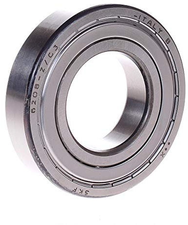 SKF 6208-Z/C3 Rillenkugellager mit 40 ID-Kugellager, Stahl