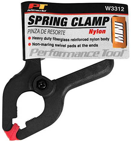 Performance Tool W3312 Mini-Nylon-Federklemme, 1 Stück