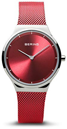 BERING Damen Uhr Quarz Movement - Classic Collection mit Edelstahl und Saphirglas 12131-303