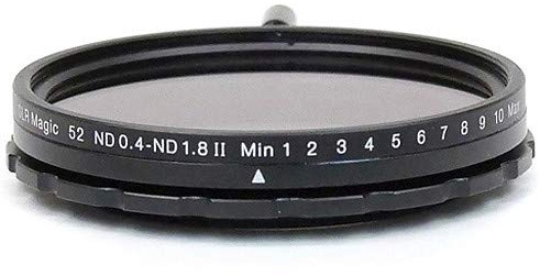SLR MAGIC Filtre ND variable (filetage arrière 52 mm, 62 mm avant) (SLR-52VND II)
