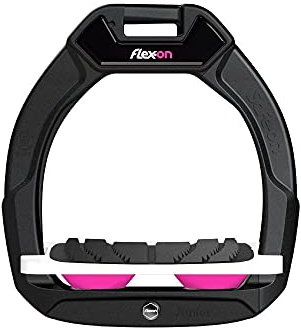 Flex On Safe On Junior lutande Ultra Grip stigbyglar en storlek svart/svart/rosa