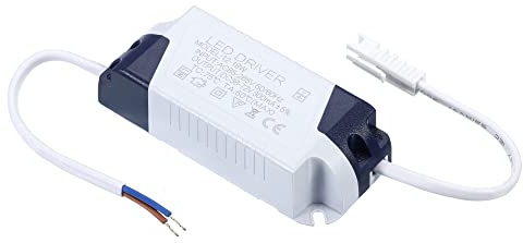 PATIKIL 12-18W 300mA Driver LED Alimentatore, 2pz AC 85-265V Uscita 36-72V DC Maschio Connettore Costante Corrente Raddrizzatore Trasformatore Esterno Alimentazione per Lampade LED