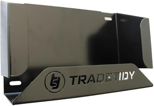 Tradetidy Boîte à gants en latex / nitrile / jetable - Idéal pour camionnettes, garages, ateliers - Fabriqué en acier (gris)