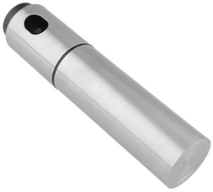 MAGICLULU 2pcs Stainless Steel Oil Sprayer Mister Fine Mist Spray Bottle for Cooking Olive Oil Dispenser Comfortable to Hold and Clean Design