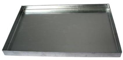 WILD KINGER stay wild Aschekasten zum Grillen 50x30cm Ofenkasten Grillkasten Kohleschale Kamin Schale Kasten Kohle