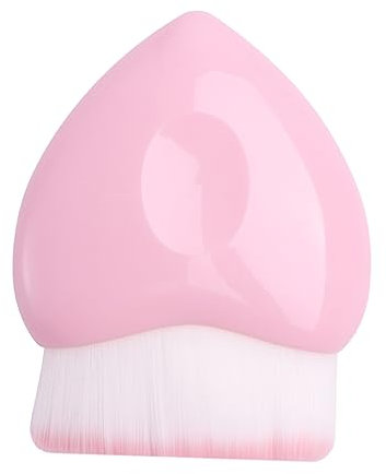MAGICLULU Make up Pinsel Puder Rouge Flacher Foundation Pinsel Weich Rosa Griff Für Gesicht Make up