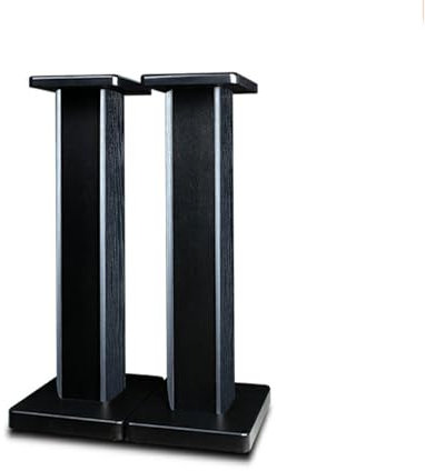 Moubhjd Lautsprecherständer Schreibtisch holz70 cm hoher Boxenständer Holz, 2er-Set, Speaker Stand geeignet für Regallautsprecher | HiFi und Heimkino Surround Sound, Verbessertes Audio-Hörerlebnis