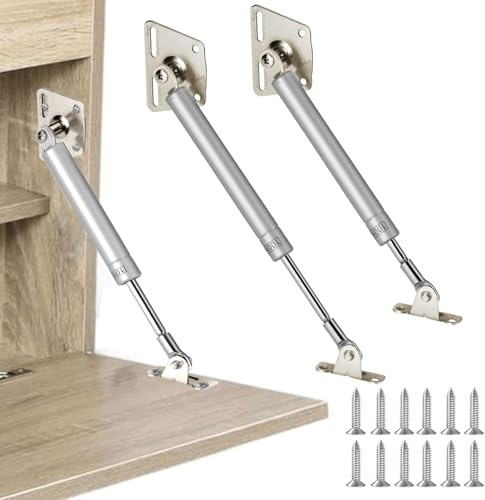 2 Pack Drop Down Hinges for Cabinets (2, 100N)