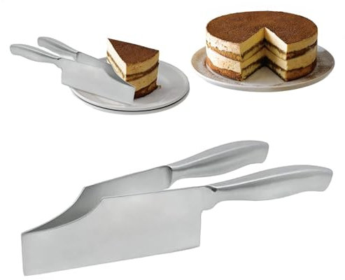 Serve Cutter – Taglierina per torte in acciaio inox | Taglierina regolabile per dolci e dolci