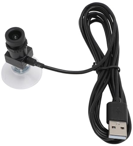 Jectse USB Center Cam, Webcam da 2 MP con Messa a Fuoco Automatica per Schermo Centrale, qualità 'immagine FHD Webcam con Messa a Fuoco Fissa a 90 Gradi per Videoconferenze su PC
