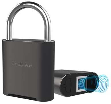 Fingerabdruck-Vorhängeschloss, biometrisches Padlock-Vorhängeschloss, intelligentes Vorhängeschloss mit Notfallschlüssel, wasserdicht, für Schließfächer, Fitnessstudios, Schulen, Schwimmbäder und