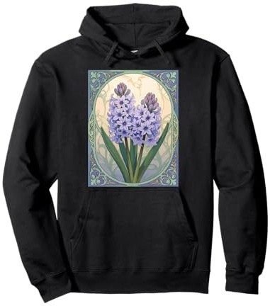 Sonbol Bloom Jacinto Lila de Nowruz Sudadera con Capucha