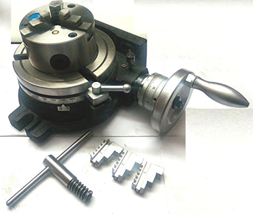 HV6 Drehtisch (150 mm – 6 Zoll) + 100 mm 3 Backen selbstzentrierendes Bohrfutter