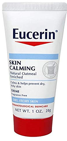 Eucerin 267999 Hautberuhigende, parfümfreie Creme, 28 g