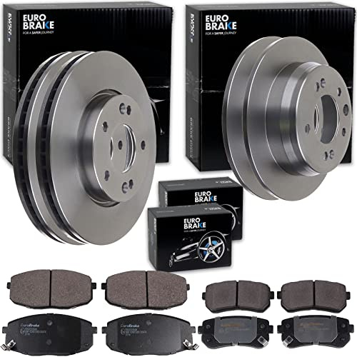 Eurobrake Bremsscheiben + Beläge vorne+hinten