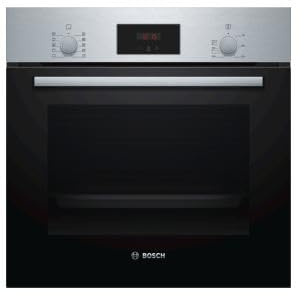Bosch HBF154BS0 horno Horno eléctrico 66 L 3300 W Negro, Acero inoxidable A