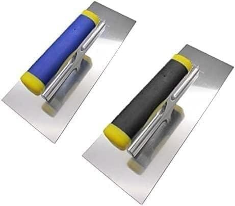 Spachtelmesser, Tapetenschaber, Metallspachtel, Schaberwerkzeug, Putzkelle, 2 Stück, professioneller Putzglätter, Spreizer, Edelstahl, for Fliesenböden, Fugenmörtel, Fugenmörtel, Spachtel, Wand, Boden