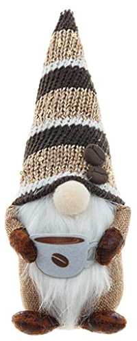 BEBIKR Kaffee Wichtel Kaffee Deko Schwedische Tomte Zwerg Skandinavische Figur Nordische Plüsch Bauernhaus Home Decor Schwedische Tomte Zwerg