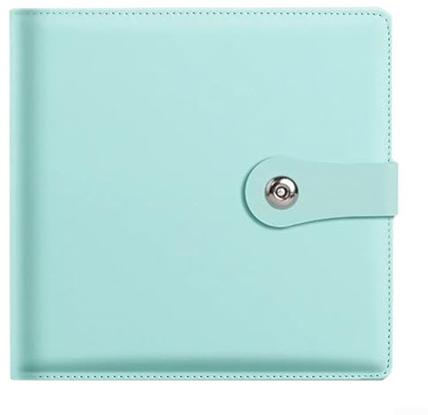 Carpeta de álbum de billetes de coleccionista, con 25 hojas y 100 bolsillos, muy gran capacidad, álbum de doble cara para guardar notas, sellos (azul)