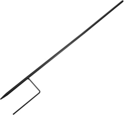 VILLCASE Soporte Metálico para Sombrilla de Jardín Base Pesada y Resistente al Viento para Césped y Tierra Soporte Portátil para Patio Playa y Parque