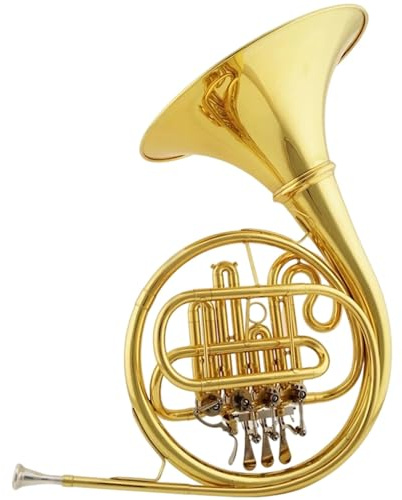 Professionelles Waldhorn Waldhorn B-Dur Vier Tasten Einreihig Zweireihig Transposition