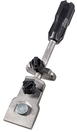 Scheppach Vorrichtung 60 Universalvorrichtung Schleifvorrichtung | für Messer mit Klingenlänge von 40-100 mm & Zugmesser geeignet | für Nass-Schleifmaschine Tiger