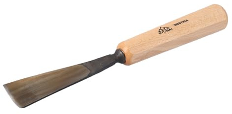 Stubai 520635 Sgorbia per Scultori con Manico, Modello 6, 35 mm