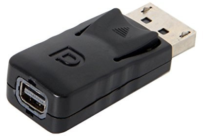 ChenYang Adattatore da DisplayPort a Mini DP DisplayPort maschio a femmina per display Apple