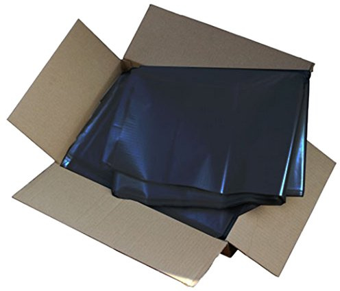 Bristol Tool Company 1100 Litre Superior Recycled Wheelie Bin Liners, Black