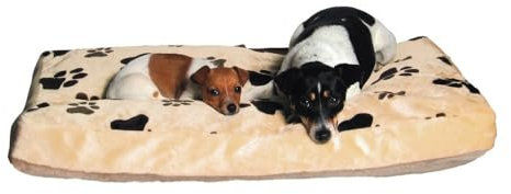 Trixie 37591 Kissen Gino, 60 × 40 cm, beige/hellbraun