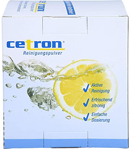 Scheu Dental GmbH Cetron - Polvo de limpieza para aparatos dentales,