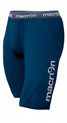 Bermuda Scaldamuscoli Macron QUINCE Sliding Short Blu taglia S
