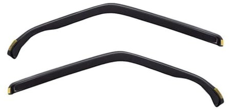 J&J AUTOMOTIVE Heko Déflecteurs d'air et de Vent pour Mercedes Vito/Viano W639 2003-2014, Lot de 2pcs, Teintés, Avant et Arrière, Aérodynamique