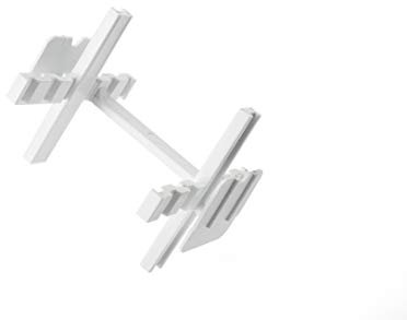 Separatore blocco vetro 10 mm, sacchetto 30 pezzi