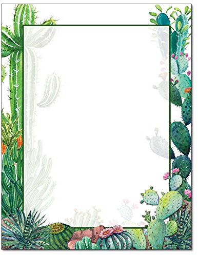 Cactus Letterhead Laser & Inkjet Printer Paper (100 Sheets)