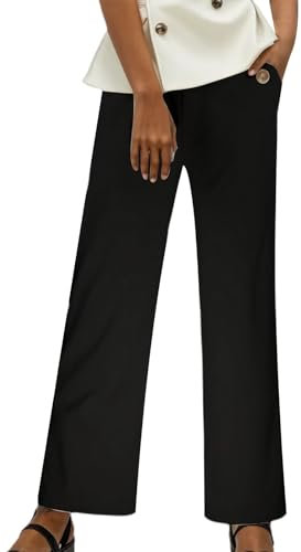 WILLBEST kompressionsstrumpfhose Damen Sporthose Damen 7/8 Hosen Stretch Kurzgrößen Jeans Stretch kurzgröße Yogahose Lang Baumwolle Latzhose Business Outfit musse