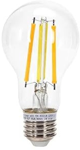 Bombilla de filamento 6W CCT Bluetooth Mesh Smart A60, ideal para iluminación inteligente y control remoto en hogar u oficina.