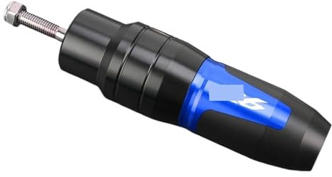 WWHUMM Slider Verkleidung FÜR YA&MA&HA R6 2023 2024 Alle Jahre Motorrad Rahmen Crash Pads Motor Fall Sliders Anti Fallen Bar Auspuffrohr Motorrad Sturzpad(15)