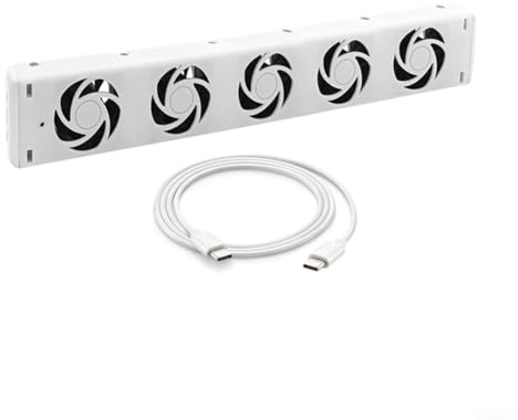 Oniissy Heizkörper Ventilator 5.0 mit Verbesserten Lüfter, Heizkörper-Fan Booster-Erweiterungset Ventilatorfan Intelligenter Heizkörperverstärker Erhöhen die Effizienz der Heizung(Not used alone)