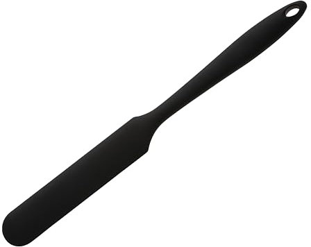 Wiltshire Silicone Palette Knife, Baking Spatula, Spreading & Smoothing Icing, Jar Scraper, Heat-Resistant Utensil, Non-Stick, Non-Scratch, Midnight Black, 24x2.5x1cm
