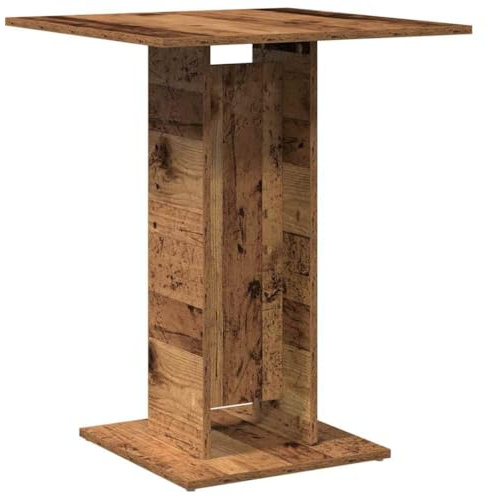 vidaXL Bistrotisch Altholz-Optik 60x60x75 cm Holzwerkstoff