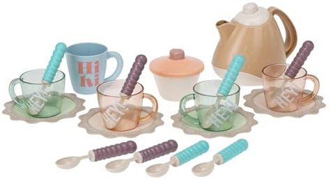 WELL HOME MOBILIARIO & DECORACIÓN- Set de menaje Estilo Aleatorio Cocina o Juego de té, 45,5x9x32 (Koopman International BV S34939070)