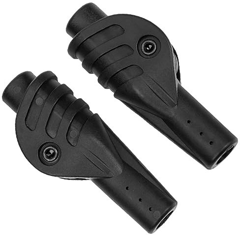 Sosoport Conectores Plegables para De Tienda De Campaña 10 Mm, Kit De Reparación De Varillas Soporte De Tienda, Piezas Portátiles para Camping y Actividades Al Aire Libre, 2 Unidades