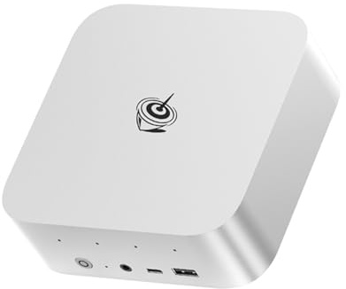 Beelink SER9 Pro Mini PC Windows 11 Pro, AMD Ryzen R7 H255 (8 core/16, fino a 4,9 GHz), 24 GB LPDDR5X, SSD PCIe 4.0 da 1 TB, triplo schermo 4K, HDMI/DP/USB 4, LAN 2,5 GHz/WiFi 6/BT5.2