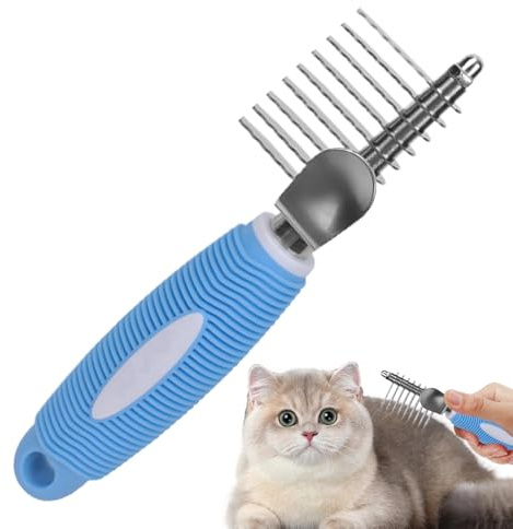 Cepillo Para El Subpelo De Los Perros,Herramientas de Aseo para Mascotas | Cepillo De Aseo Para Gatos De Pelo Largo | Para Cachorro Gatito Pelo Corto Hogar Interior Viaje Apartamento Exterior