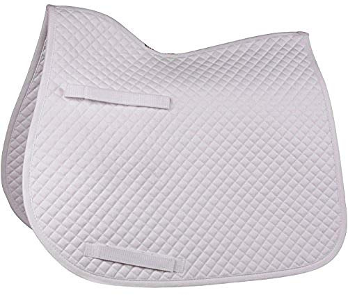 HyWither Competition Pad för alla ändamål vit – cob/full – sadelduk/Numnah