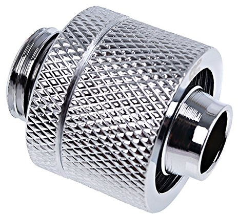 Alphacool 17233 Eiszapfen 16/10mm Anschraubtülle G1/4 - Chrome
