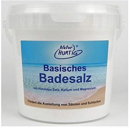 Natur Hurtig Basisches Badesalz 1200 g 1,2 kg