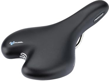Selle Royal Unisex – Erwachsene Freccia Sattel, Schwarz, 284x157mm